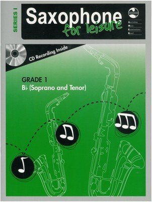 AMEB Saxophone for Leisure — Grade 1, B Flat, Book & CD, Series 1 (AMEB)