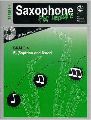 AMEB Saxophone for Leisure — Grade 4, B Flat, Book & CD, Series 1 (AMEB)