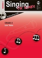 AMEB Singing for Leisure — Grade 4, Low Voice, Book & CD, Series 1 (AMEB)
