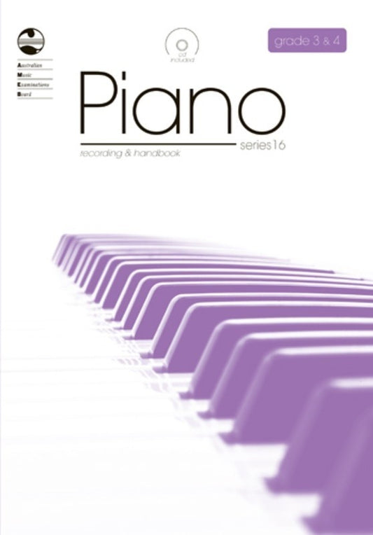 AMEB Piano Grade 3 To 4 Series 16 CD/Handbook (Softcover Book/CD)
