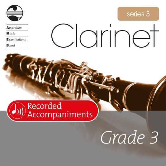 AMEB Clarinet Grade 3 Series 3 — Recorded Accompaniment CD (AMEB)