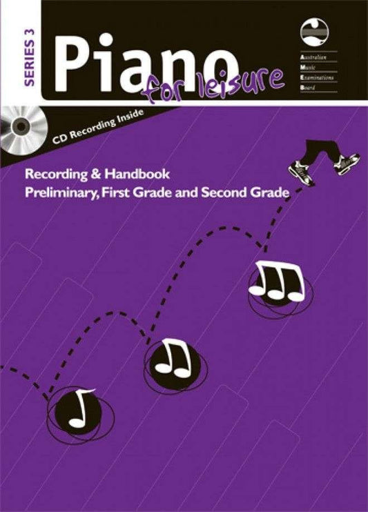AMEB Piano for Leisure — Preliminary to Grade 2, Series 3 CD & Handbook (AMEB)
