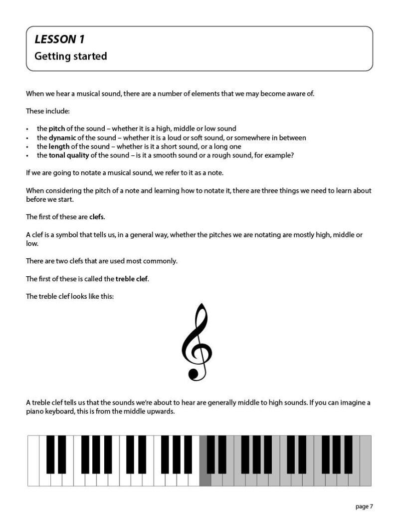 AMEB Theory of Music Grade 1 Workbook — view 3
