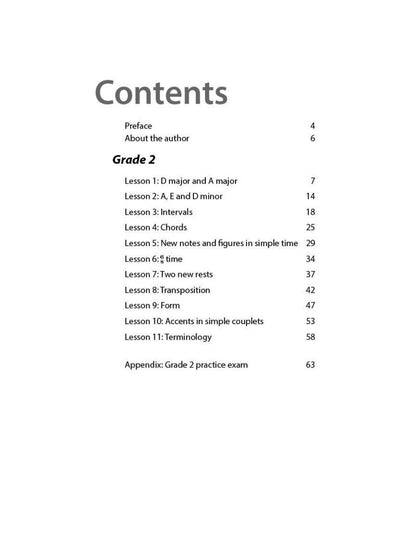AMEB Theory of Music Grade 2 Workbook — view 2
