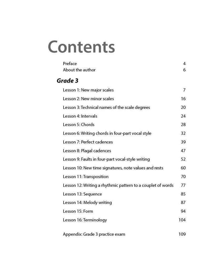 AMEB Theory of Music Grade 3 Workbook — view 3