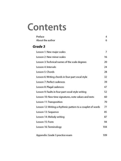 AMEB Theory of Music Grade 3 Workbook — view 3