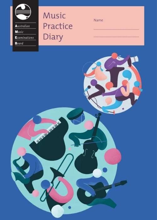 AMEB Music Practice Diary - Azure