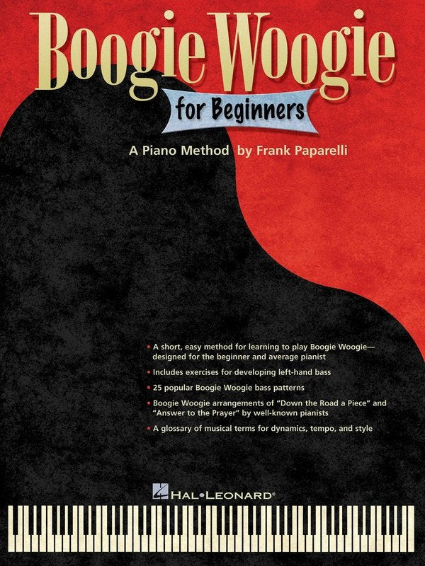 Boogie Woogie For Beginners Piano (Hal Leonard)