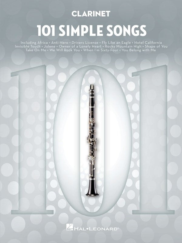 101 Simple Songs For Clarinet (Hal Leonard)
