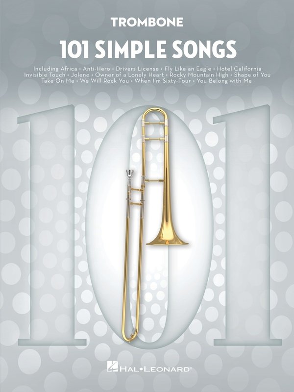 101 Simple Songs For Trombone (Hal Leonard)
