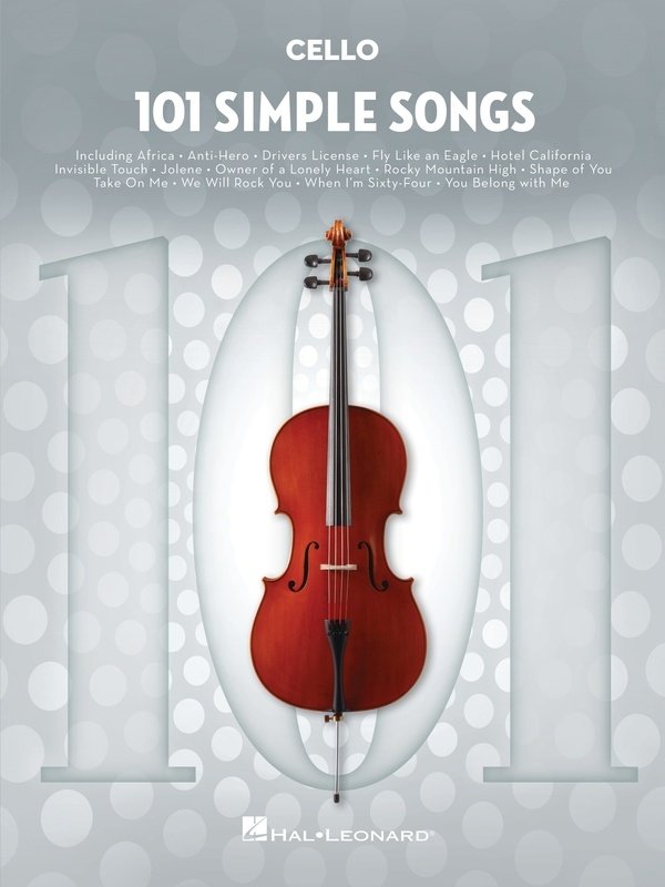 101 Simple Songs For Cello (Hal Leonard)