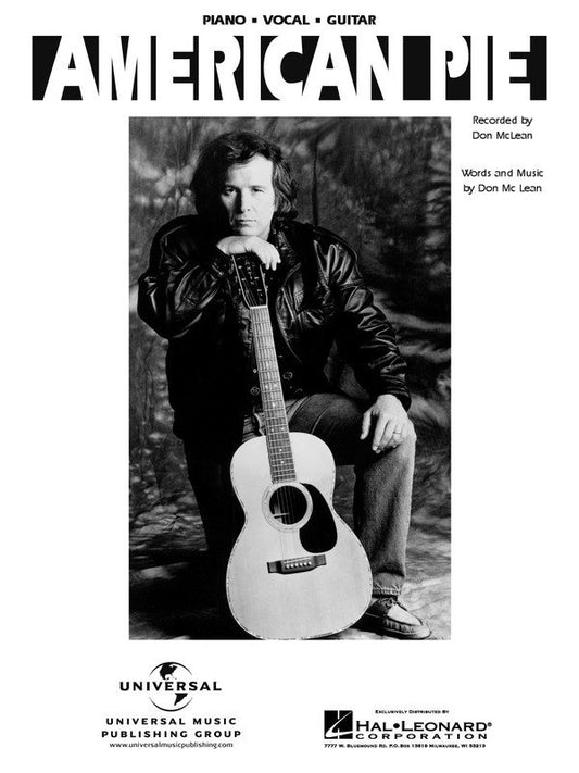 American Pie — Piano/Vocal/Guitar Sheet (Hal Leonard)