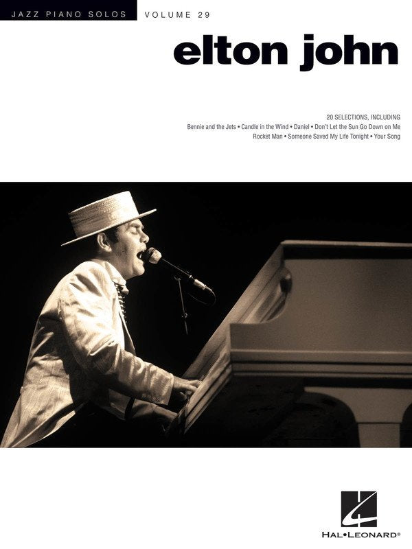 Elton John Jazz Piano Solos V29 Jps (Hal Leonard)