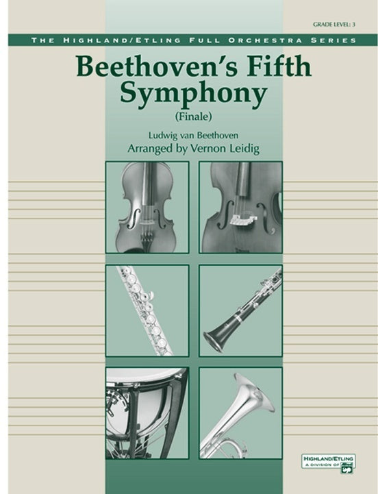 Beethoven's Fifth Symphony Finale Full Orchestra Gr 3