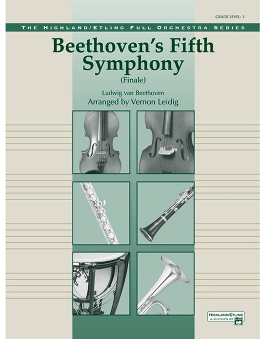Beethoven's Fifth Symphony Finale Full Orchestra Gr 3