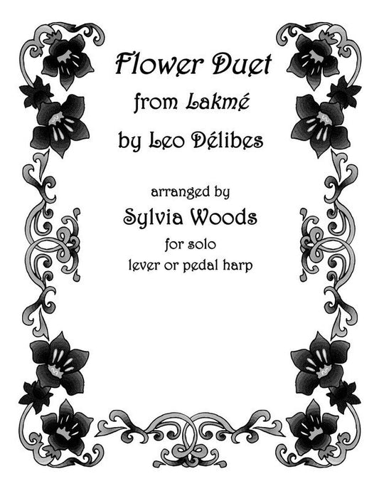 Flower Duet from Lakme for Harp Sheet Music
