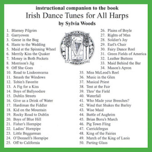 Irish Dance Tunes For All Harps Companion CD CD (Harp)