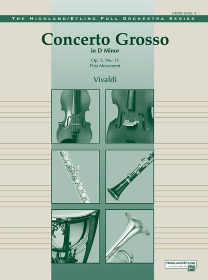 Concerto Grosso In D Min Full Orchestra Gr 4