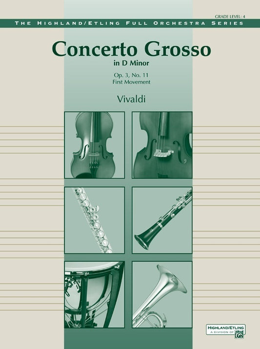 Concerto Grosso In D Min Full Orchestra Gr 4
