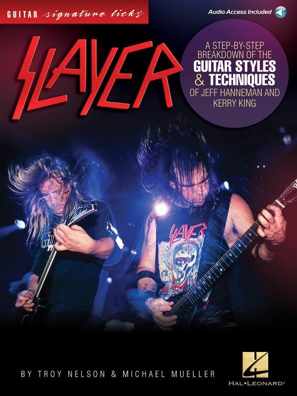 Slayer Signature Licks Guitar TAB Book - 88 Pages, Includes Online Audio Demos