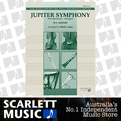 Jupiter Symphony 1st Movement Full Orchestra Gr 3 — view 2