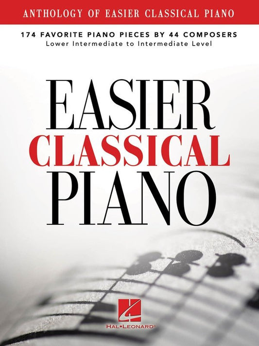 Anthology of Easier Classical Piano (Hal Leonard)