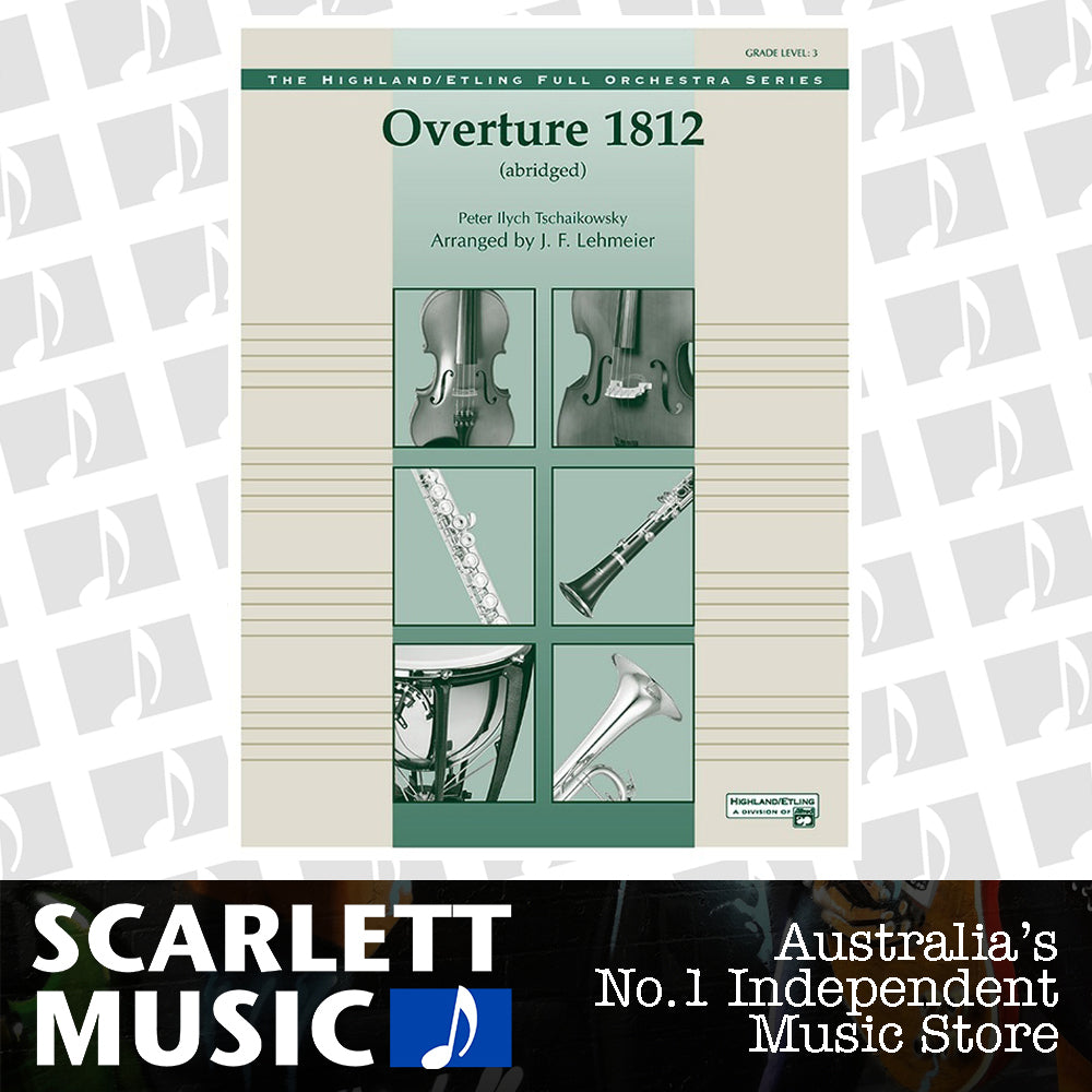 Overture 1812 Full Orchestra Gr 3 Conductor Score — view 2