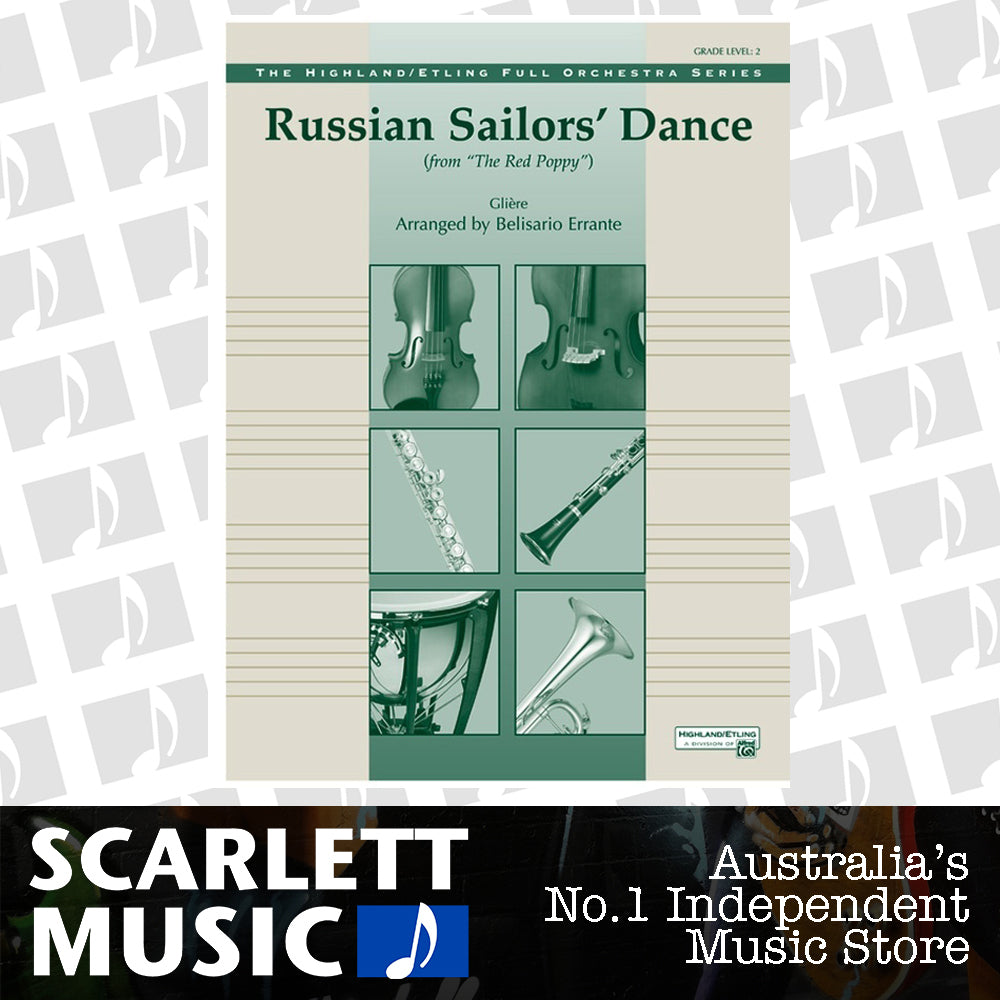 Russian Sailors' Dance Full Orchestra Gr 2 — view 2
