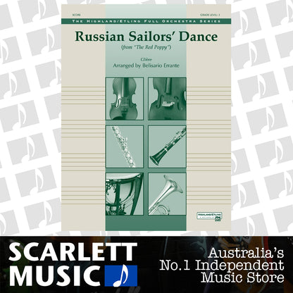 Russian Sailors Dance Score Only — view 2