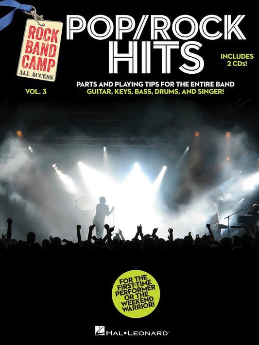 Pop Rock Hits: Rock Band Camp, Vol. 3 — Book/2CD (Hal Leonard)