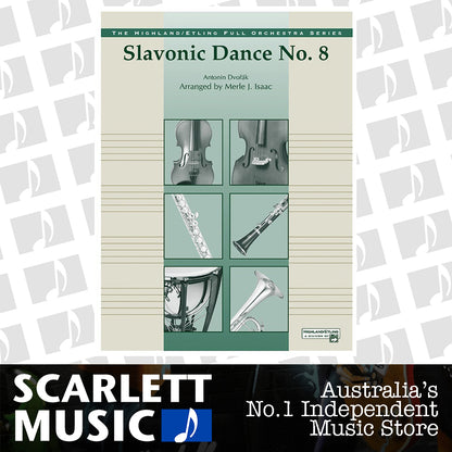 Slavonic Dance No 8 Full Orchestra Sheet Music Gr 3 — view 2