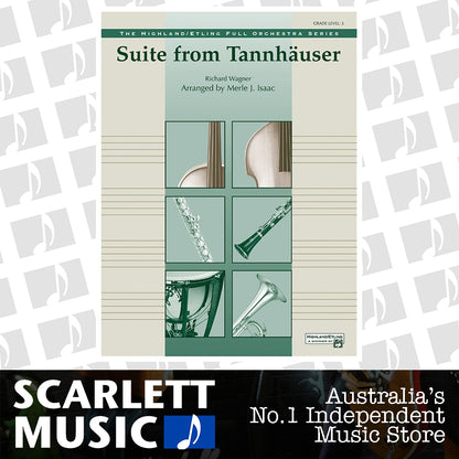 Suite from Tannhauser Full Orchestra Sheet Music Gr 3 — view 2