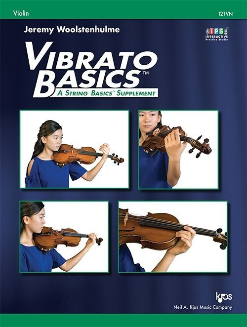 Vibrato Basics Violin by Jeremy Woolstenhulme, 48 Pages, Neil A. Kjos Music Company