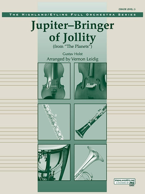 Jupiter Bringer Of Jollity Full Orchestra Gr 3