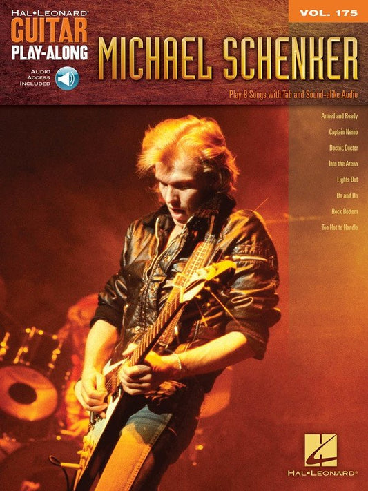 Michael Schenker — Guitar Play-Along Vol. 175, Book/CD (Hal Leonard)