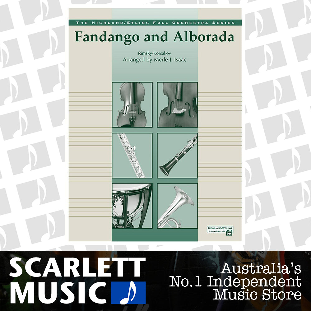 Fandango And Alborada Full Orch Score Only — view 2