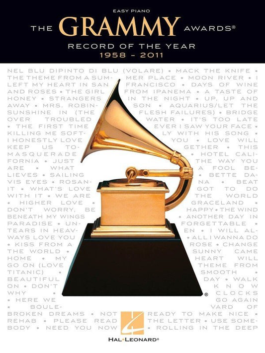 Grammy Awards Record of the Year 1958–2011 — Easy Piano (Hal Leonard)