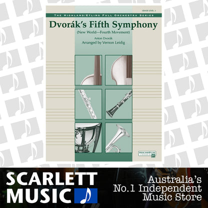Dvorak's 5th Symphony New World 4th Mvt Full Orchestra Gr 3 — view 2