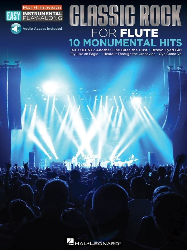 Classic Rock for Flute — Easy Instrumental Play-Along (Hal Leonard)