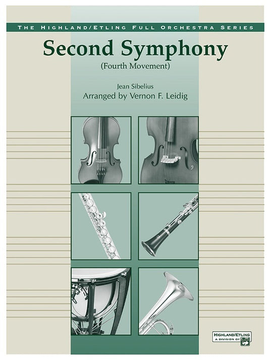 Sibelius' 2nd Symphony 4th Mvt Full Orchestra Gr 3