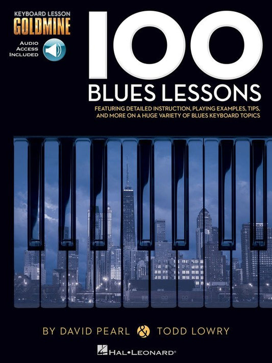 100 Blues Lessons — Keyboard Lesson Goldmine Series (Hal Leonard)