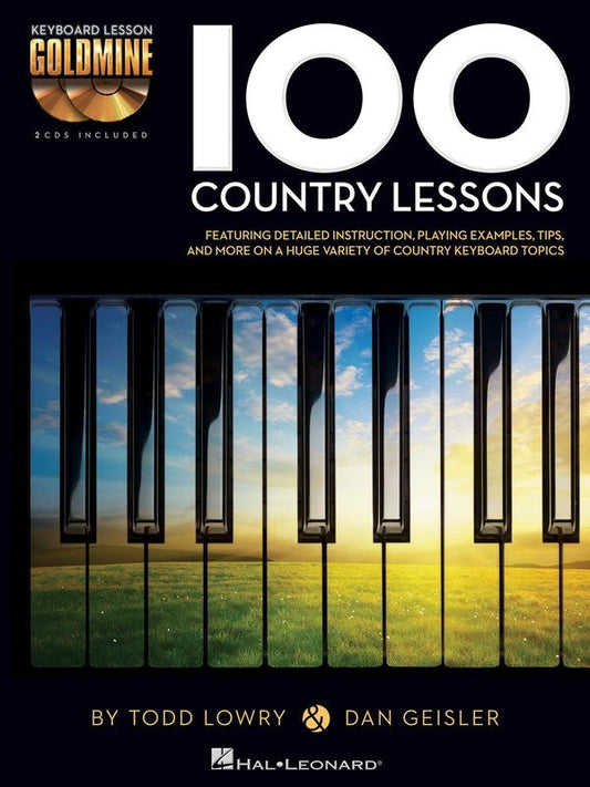 100 Country Lessons — Keyboard Lesson Goldmine Series (Hal Leonard)