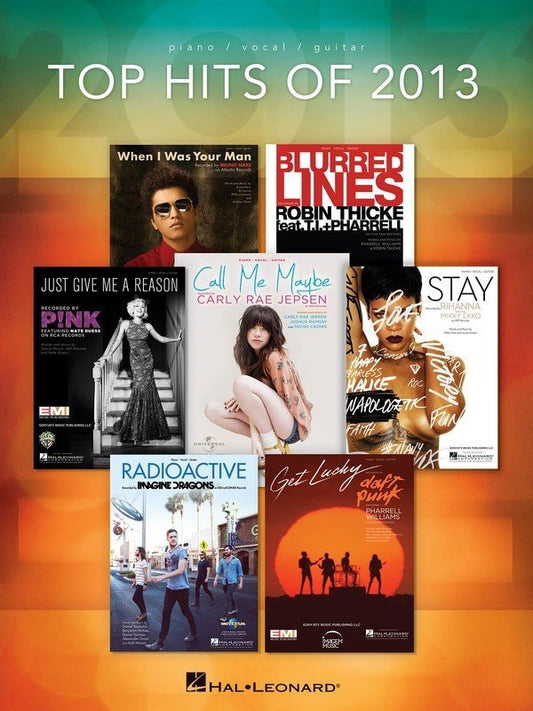 Top Hits of 2013 — Piano/Vocal/Guitar (Hal Leonard)