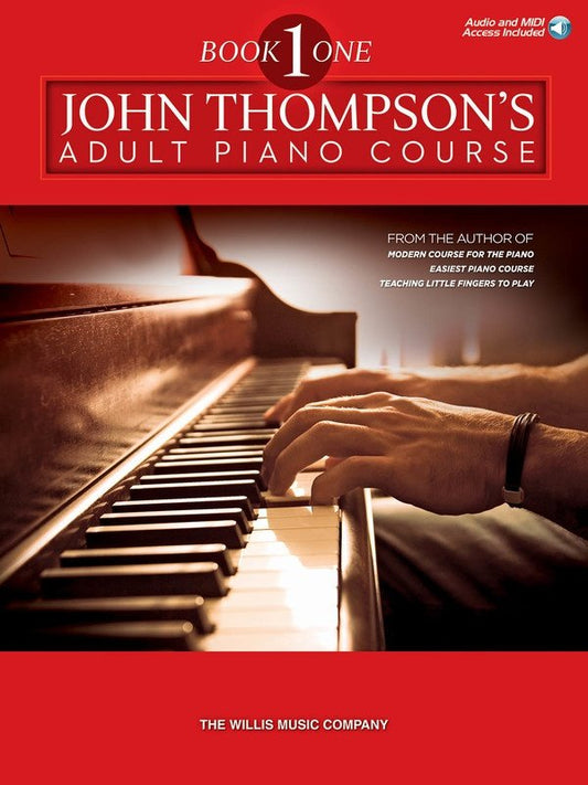 John Thompson's Adult Piano Course, Book 1 — Book/Online Audio (Willis Music)