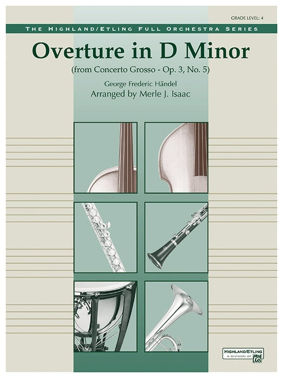 Overture In D Min Concerto Grosso Full Orchestra Gr 4