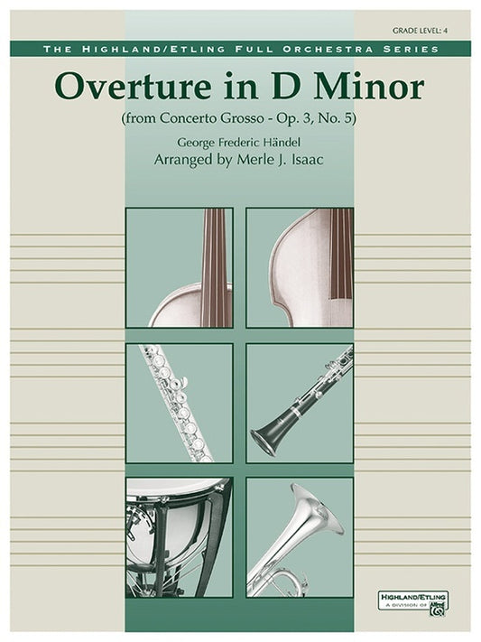 Overture In D Min Concerto Grosso Full Orchestra Gr 4
