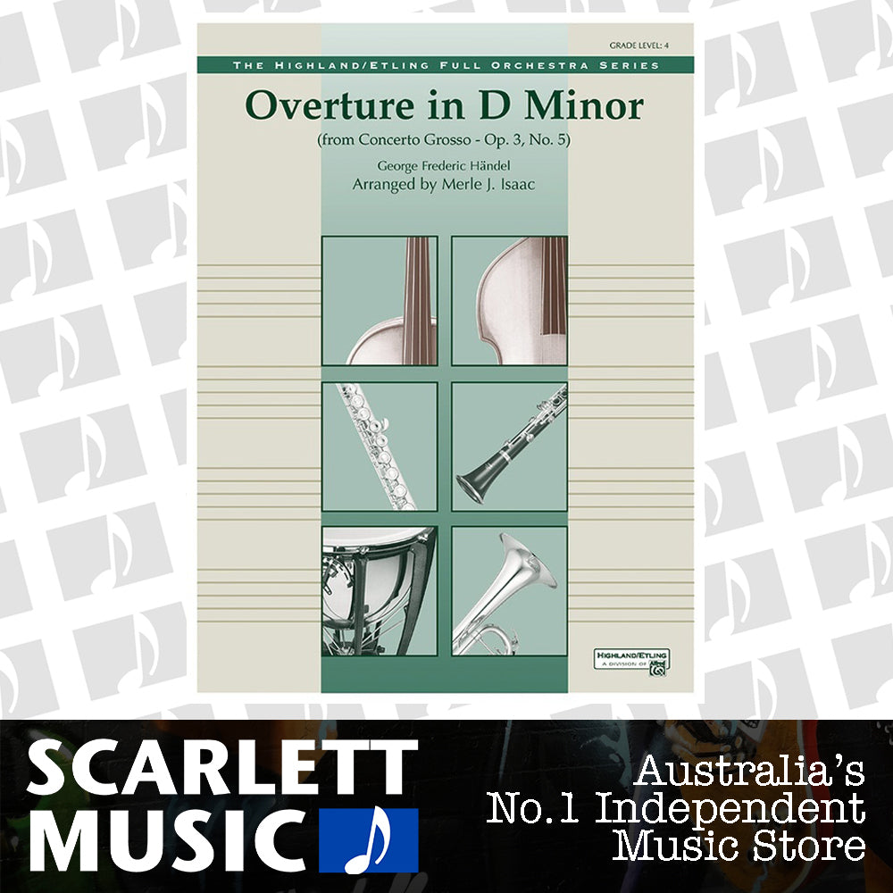 Overture In D Min Concerto Grosso Full Orchestra Gr 4 — view 2