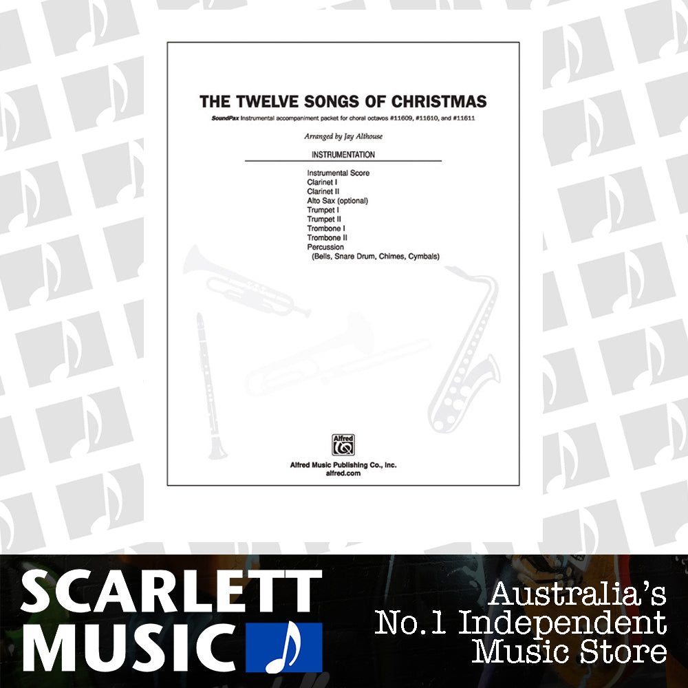 Twelve Songs of Christmas S/PAX Choral Sheet Music — view 2