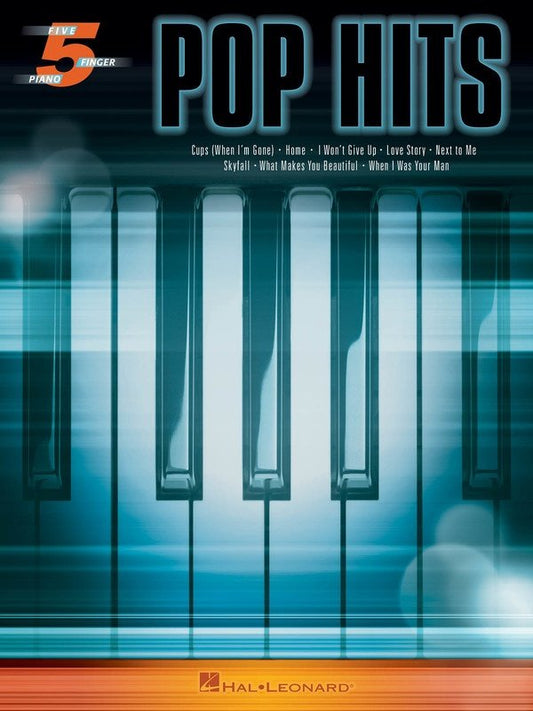 Pop Hits for Five Finger Piano — 5-Finger Piano with Lyrics (Hal Leonard)
