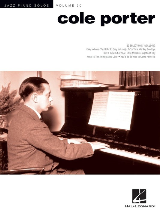 Cole Porter — Jazz Piano Solos Series Vol. 30 (Hal Leonard)